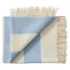 Silkeborg Uldspinderi The Sweater Plaid, blue fra> Puder Og Plaider