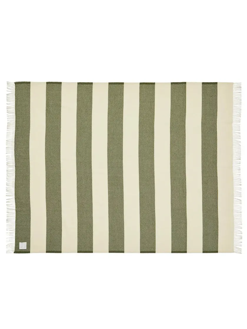 Silkeborg Uldspinderi The Sweater Plaid, blue fra> Puder Og Plaider