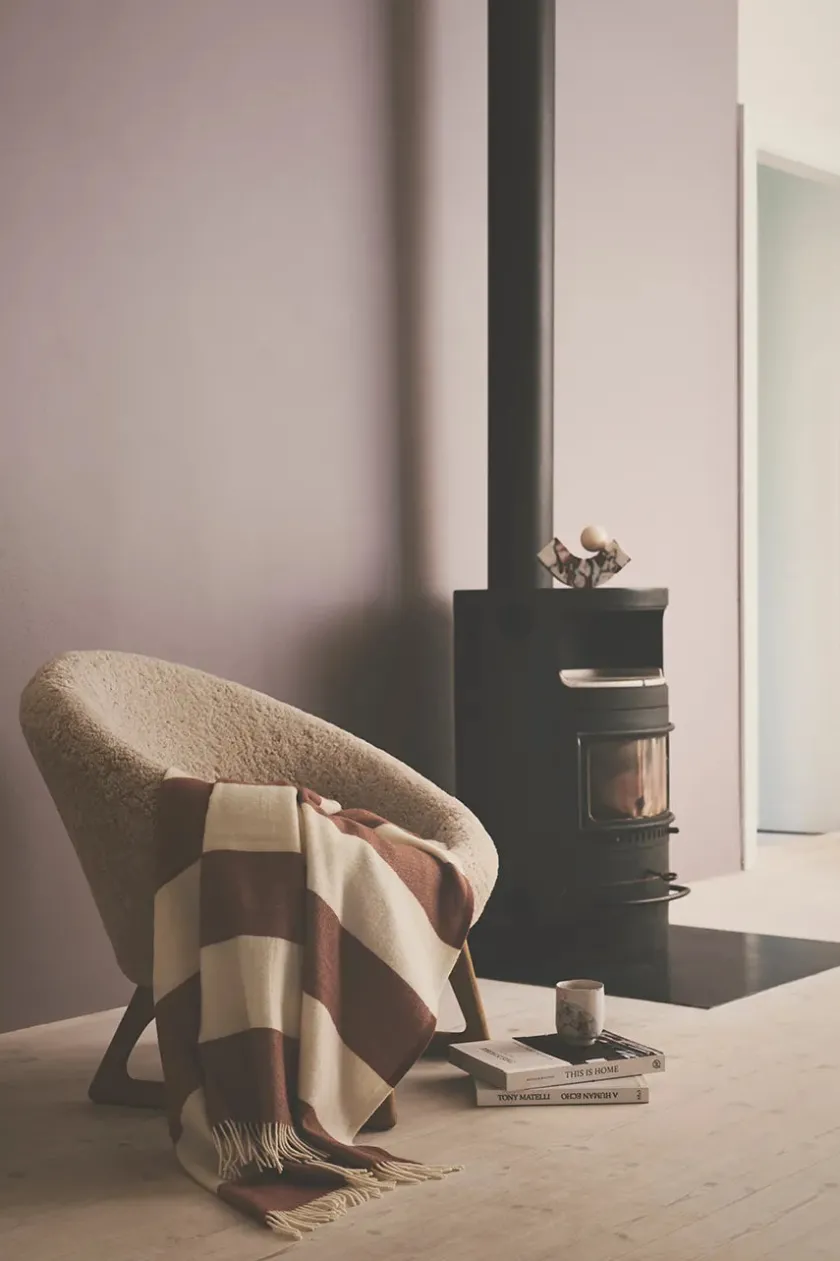 Silkeborg Uldspinderi The Sweater Plaid, brown fra> Puder Og Plaider