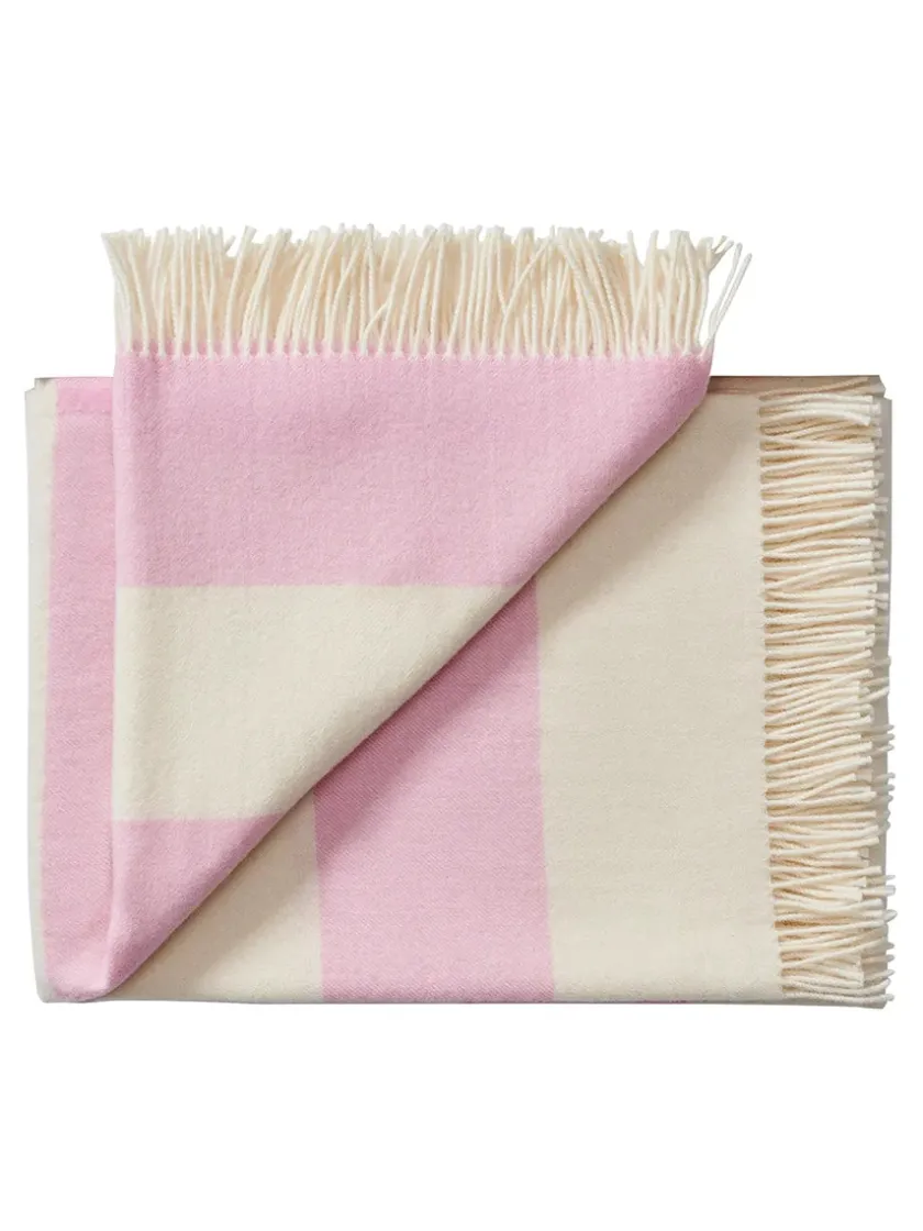 Silkeborg Uldspinderi The Sweater Plaid, brown fra> Puder Og Plaider