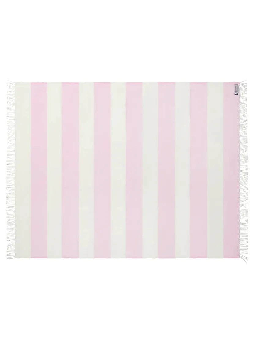 Silkeborg Uldspinderi The Sweater Plaid, rose fra> Puder Og Plaider