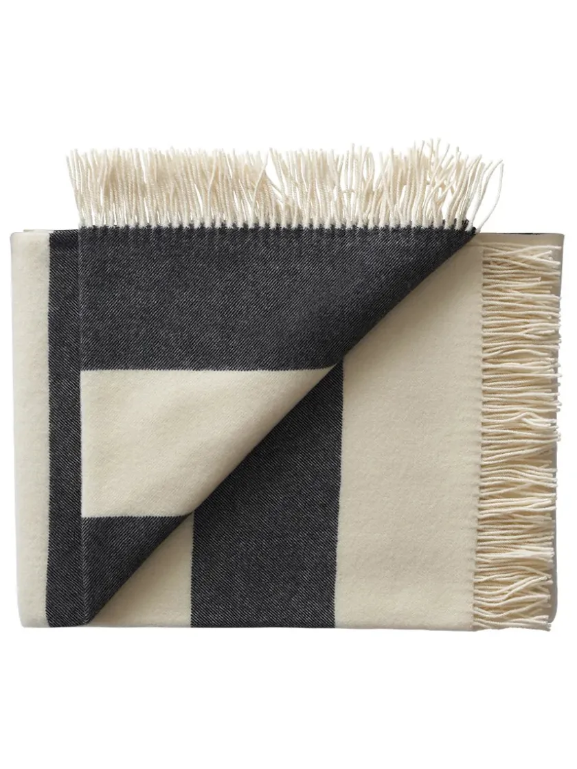 Silkeborg Uldspinderi The Sweater Plaid, rose fra> Puder Og Plaider