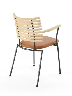 Naver Collection Tiger Armstol, cognac læder fra><noscript><img width=