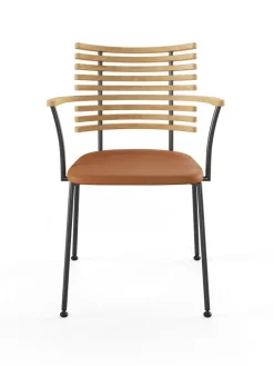Naver Collection Tiger Armstol, cognac læder fra><noscript><img width=