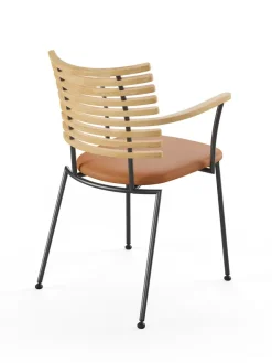 Naver Collection Tiger Armstol, cognac læder fra><noscript><img width=