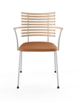 Naver Collection Tiger Armstol, cognac læder fra><noscript><img width=
