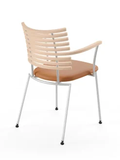 Naver Collection Tiger Armstol, cognac læder fra><noscript><img width=
