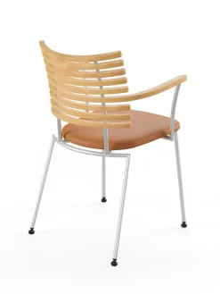 Naver Collection Tiger Armstol, cognac læder fra><noscript><img width=