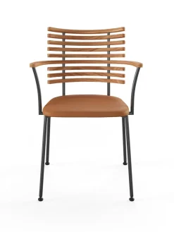 Naver Collection Tiger Armstol, cognac læder fra><noscript><img width=
