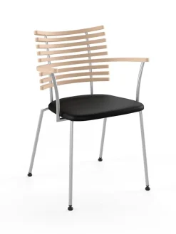 Naver Collection Tiger Armstol, creme læder fra><noscript><img width=
