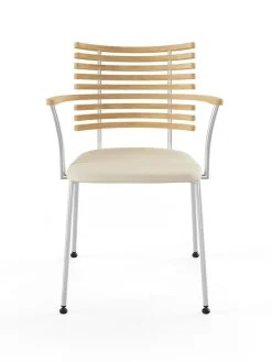 Naver Collection Tiger Armstol, creme læder fra><noscript><img width=
