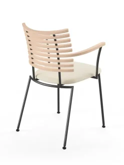 Naver Collection Tiger Armstol, creme læder fra><noscript><img width=