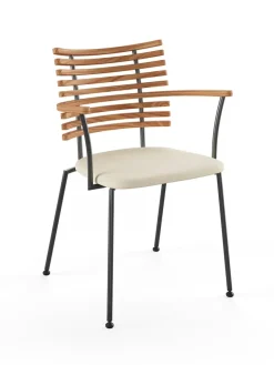 Naver Collection Tiger Armstol, creme læder fra><noscript><img width=