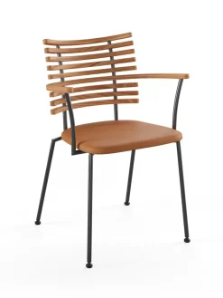 Naver Collection Tiger Armstol, creme læder fra><noscript><img width=