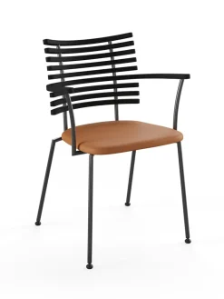Naver Collection Tiger Armstol, creme læder fra><noscript><img width=