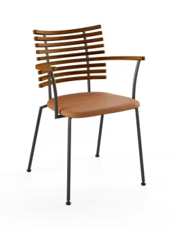 Naver Collection Tiger Armstol, creme læder fra><noscript><img width=