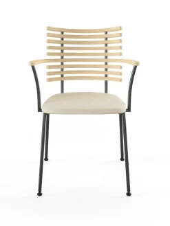 Naver Collection Tiger Armstol, sort læder fra><noscript><img width=