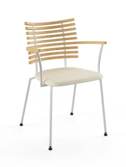 Naver Collection Tiger Armstol, sort læder fra><noscript><img width=