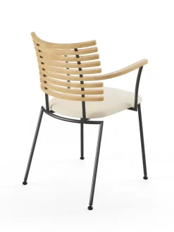 Naver Collection Tiger Armstol, sort læder fra><noscript><img width=