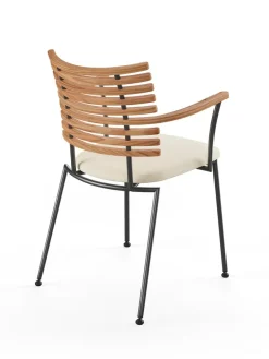 Naver Collection Tiger Armstol, sort læder fra><noscript><img width=