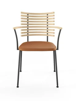 Naver Collection Tiger Armstol, sort læder fra><noscript><img width=