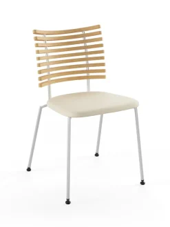 Naver Collection Tiger Stol, creme læder fra><noscript><img width=