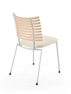 Naver Collection Tiger Stol, creme læder fra><noscript><img width=