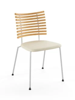 Naver Collection Tiger Stol, creme læder fra><noscript><img width=