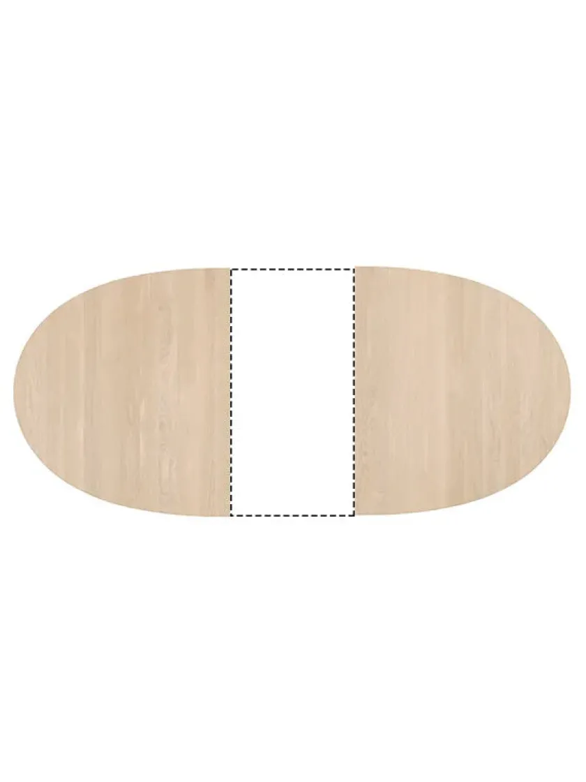 Carl Hansen & Søn Tillægsplade til CH338/CH339 borde af Hans J. Wegner> Tilbehør Til Borde