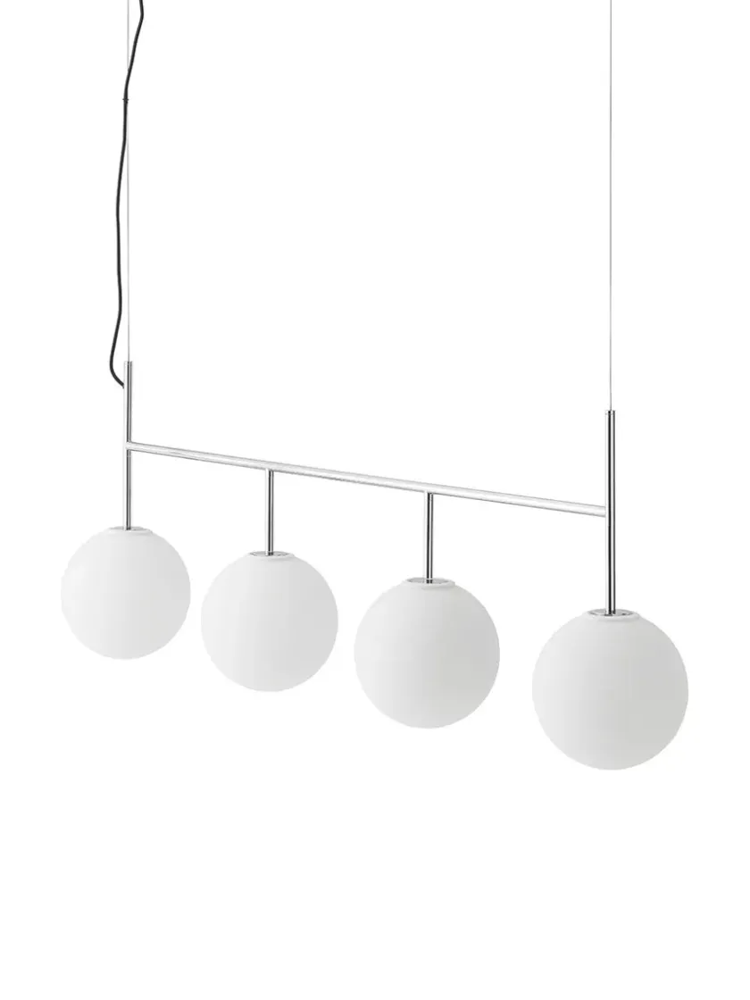 Audo Copenhagen TR Bulb Suspension Frame, polished steel fra> Spots|Pendler