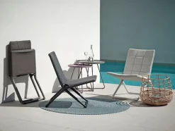 Cane-line Traveller Lounge Klapstol, soft touch fra> Udendørs Loungemøbler|Havestole