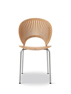 Fredericia Furniture Trinidad Stol, Olieret Eg af Nanna Ditzel> Spisebordsstole
