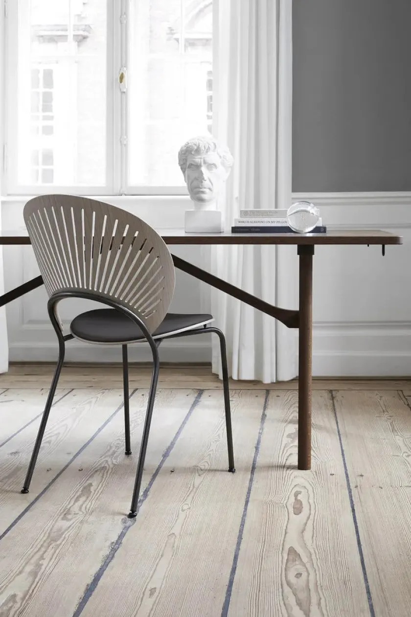 Fredericia Furniture Trinidad Stol, sædepolstret af Nanna Ditzel> Spisebordsstole
