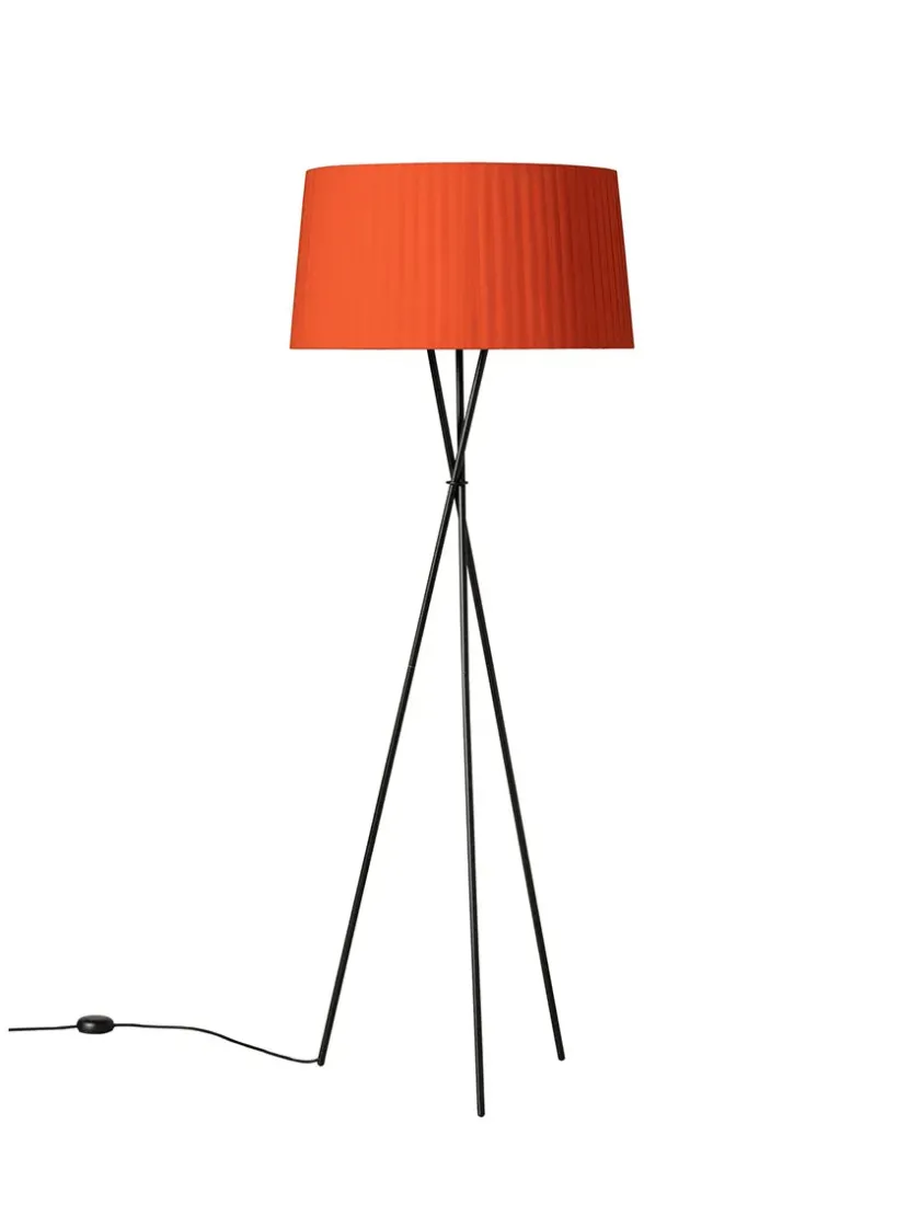 Santa & Cole Tripode gulvlampe fra Santa and Cole, diplomatica stripe (G5)> Gulvlamper|Spots