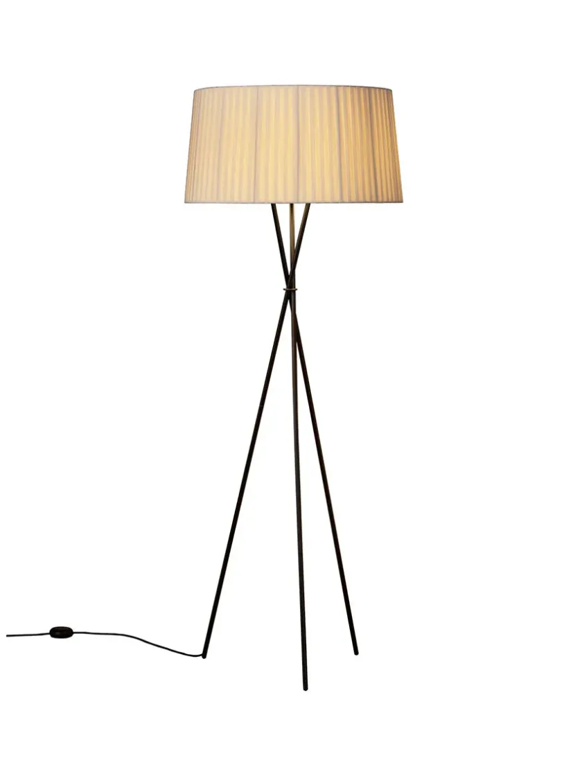 Santa & Cole Tripode gulvlampe fra Santa and Cole, diplomatica stripe (G5)> Gulvlamper|Spots