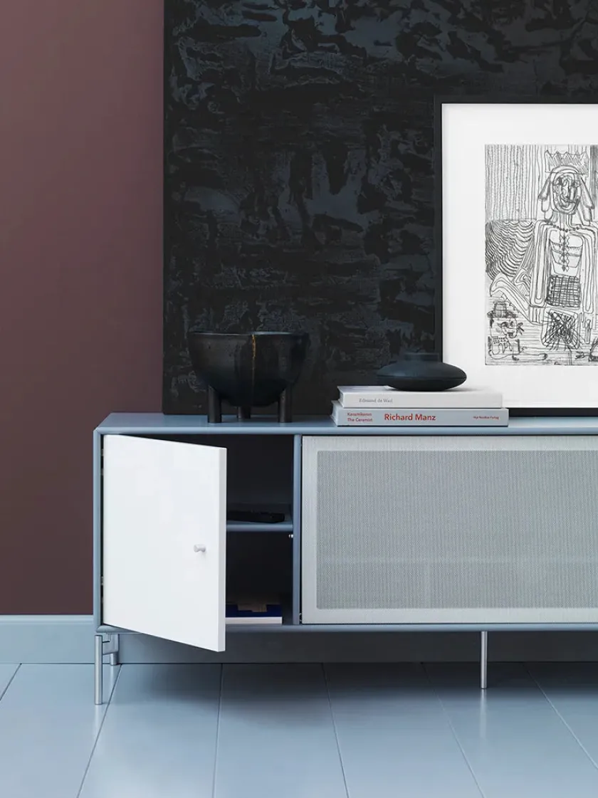 Montana TV & Sound modul Octave III, SI13 medium, inkl. hjul fra> Tv-Borde