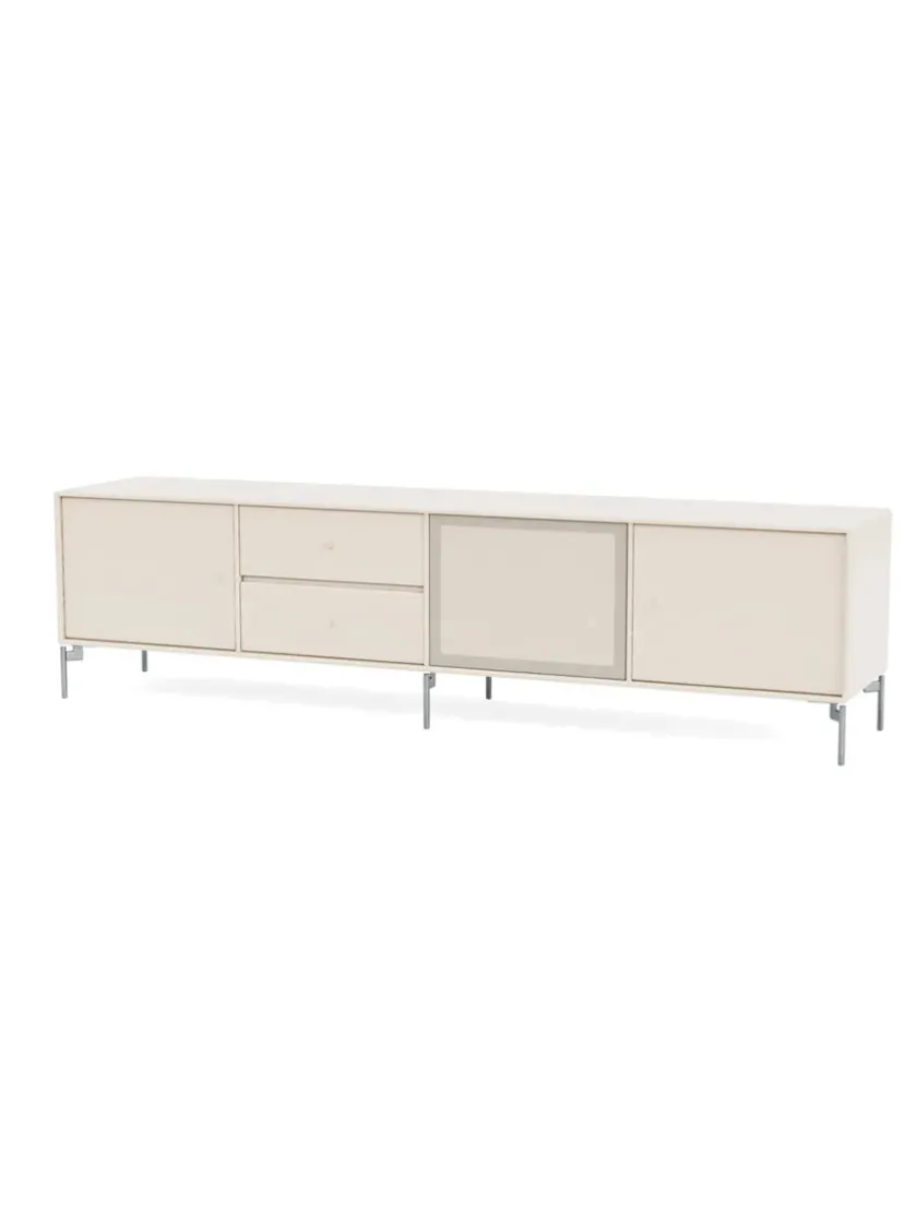 Montana TV & Sound Modul, Octave V, inkl. ben black fra> Tv-Borde