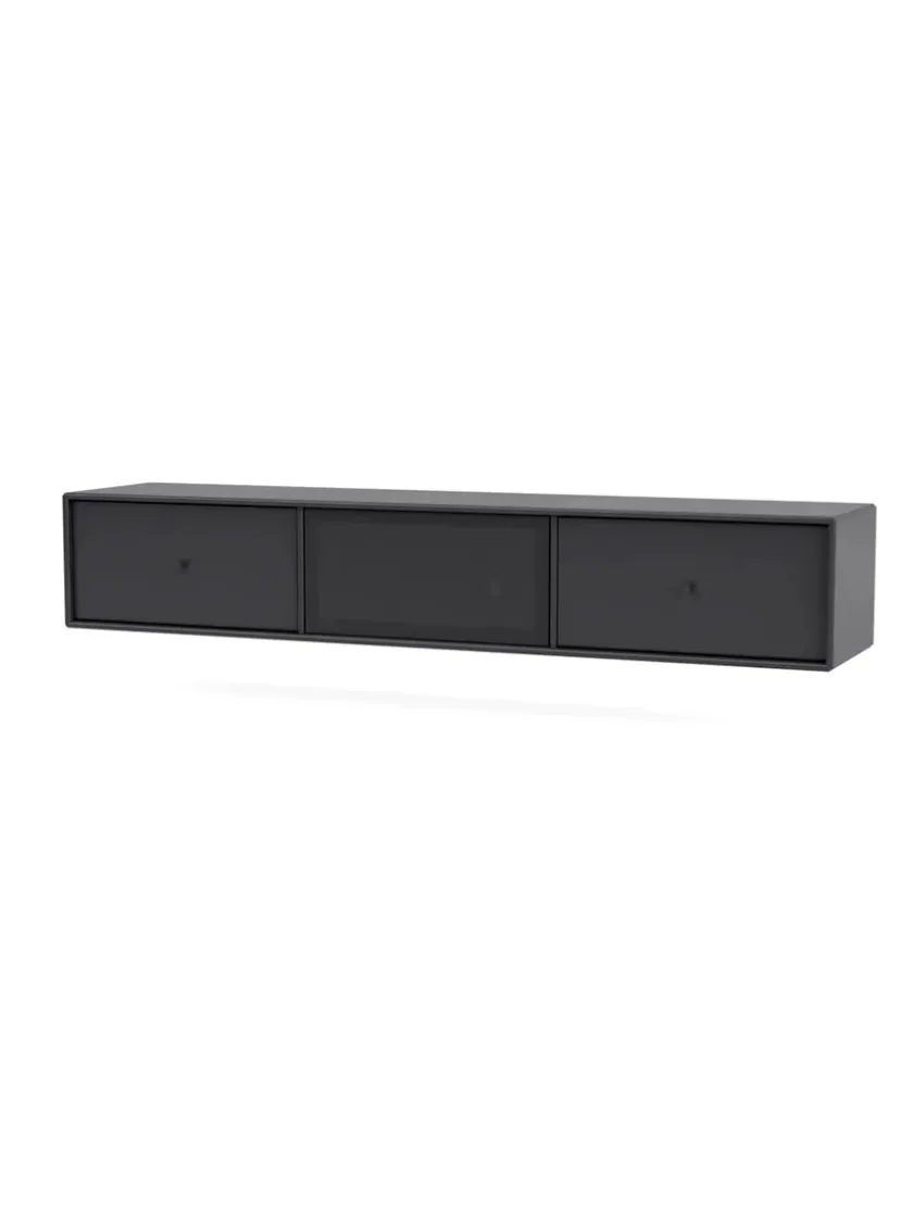 Montana TV & Sound Modul, Octave V, inkl. ben black fra> Tv-Borde