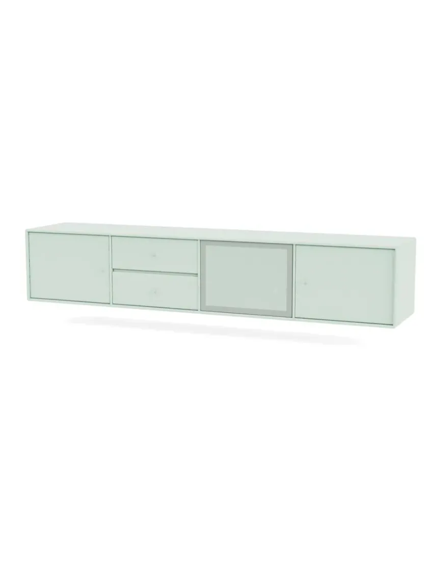 Montana TV & Sound Modul, Octave V, inkl. ben black fra> Tv-Borde