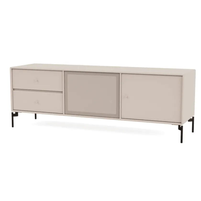 Montana TV & Sound Modul, Octave VI, inkl. ben messing fra> Tv-Borde
