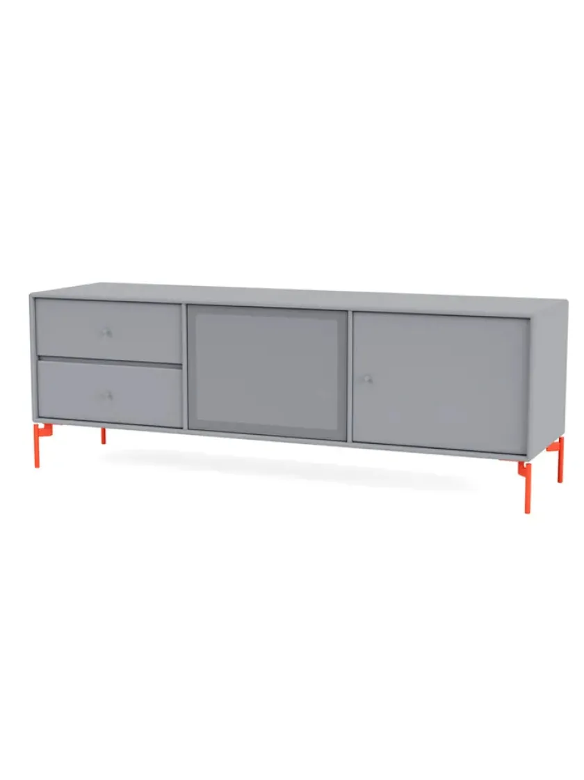 Montana TV & Sound Modul, Octave VI, inkl. ben messing fra> Tv-Borde