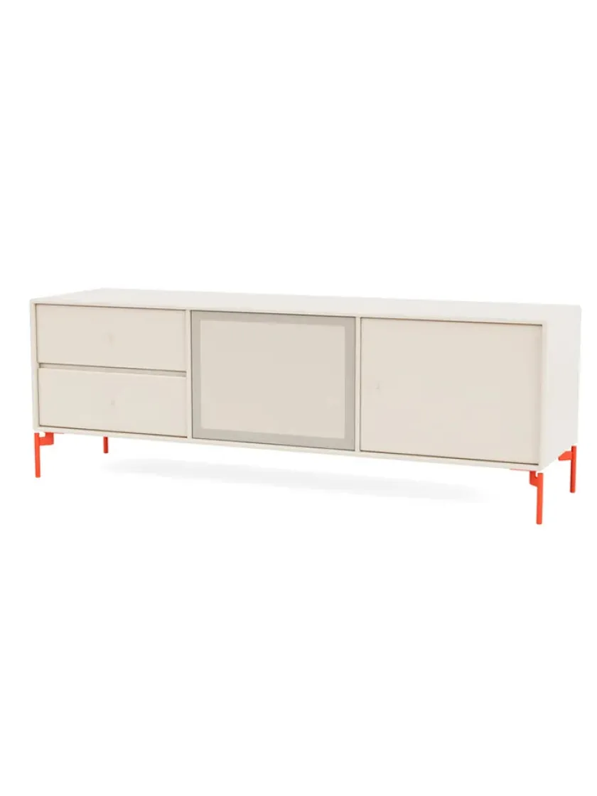 Montana TV & Sound Modul, Octave VI, inkl. ben messing fra> Tv-Borde