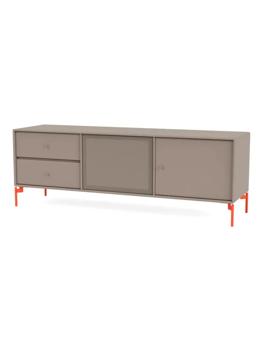 Montana TV & Sound Modul, Octave VI, inkl. ben messing fra> Tv-Borde