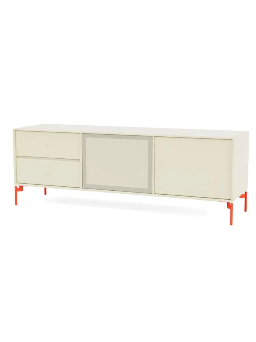 Montana TV & Sound Modul, Octave VI, inkl. ben messing fra> Tv-Borde