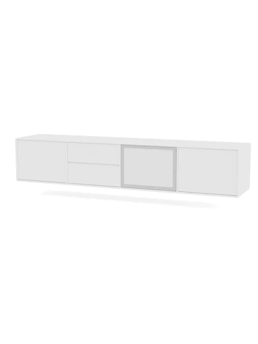 Montana TV & Sound Modul, Octave VI, inkl. ben messing fra> Tv-Borde