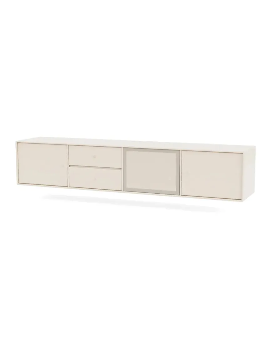 Montana TV & Sound Modul, Octave VI, inkl. ben messing fra> Tv-Borde