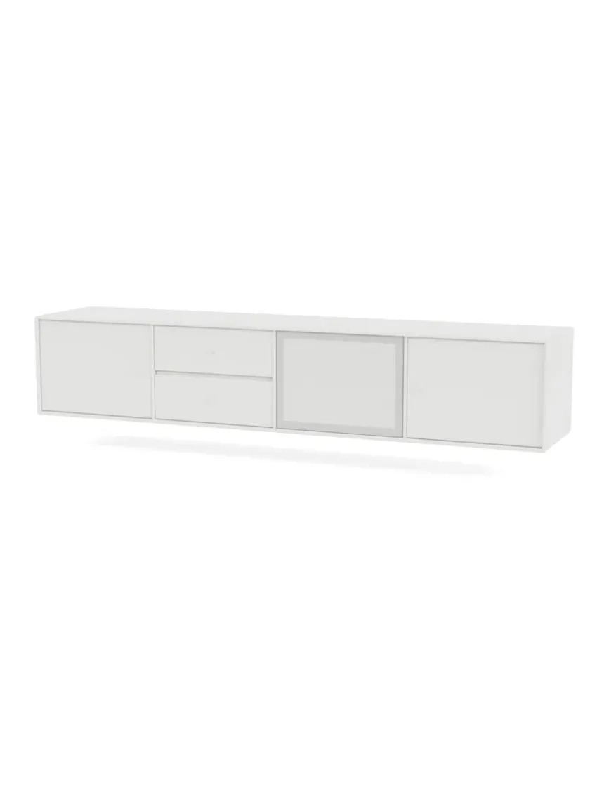 Montana TV & Sound Modul, Octave VI, inkl. ben messing fra> Tv-Borde