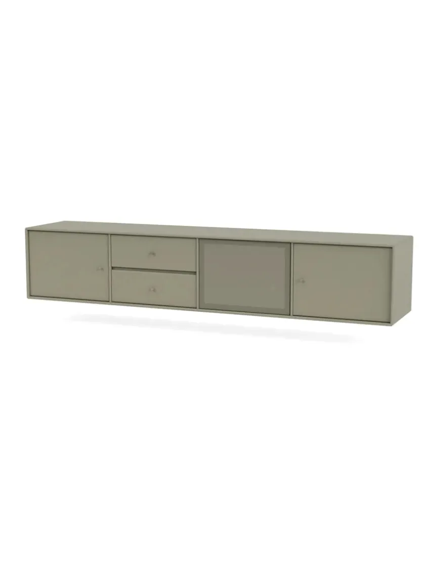 Montana TV & Sound Modul, Octave VI, inkl. ben messing fra> Tv-Borde