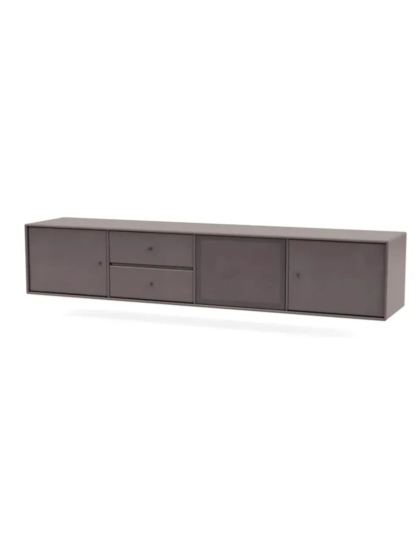 Montana TV & Sound Modul, Octave VI, inkl. ben messing fra> Tv-Borde