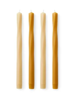 Audo Copenhagen Twist Tapered Lys, sæt á 4 stk. fra><noscript><img width=